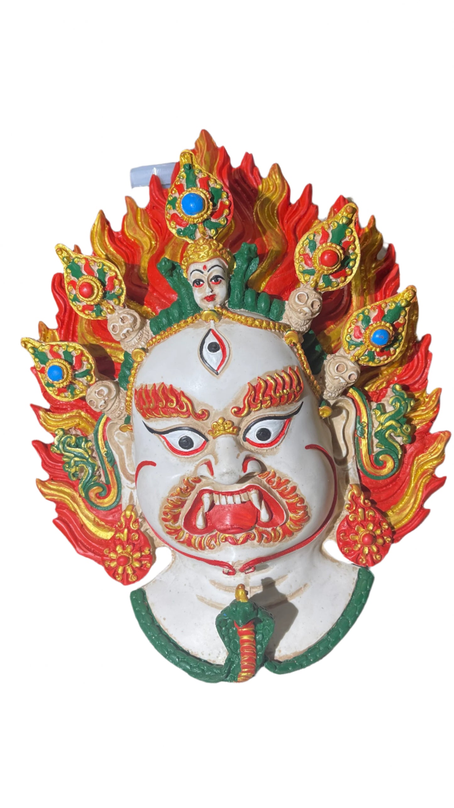Handcrafted Bhairab Mask – Symbol of Protection and Power