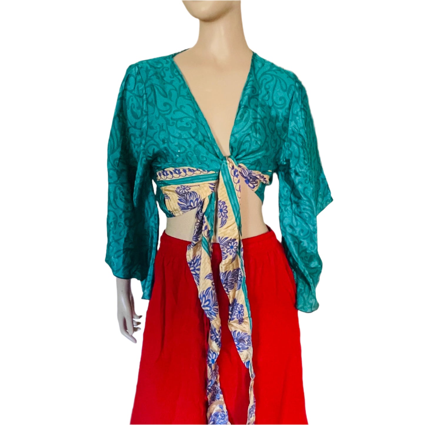 Bell sleeves tops
