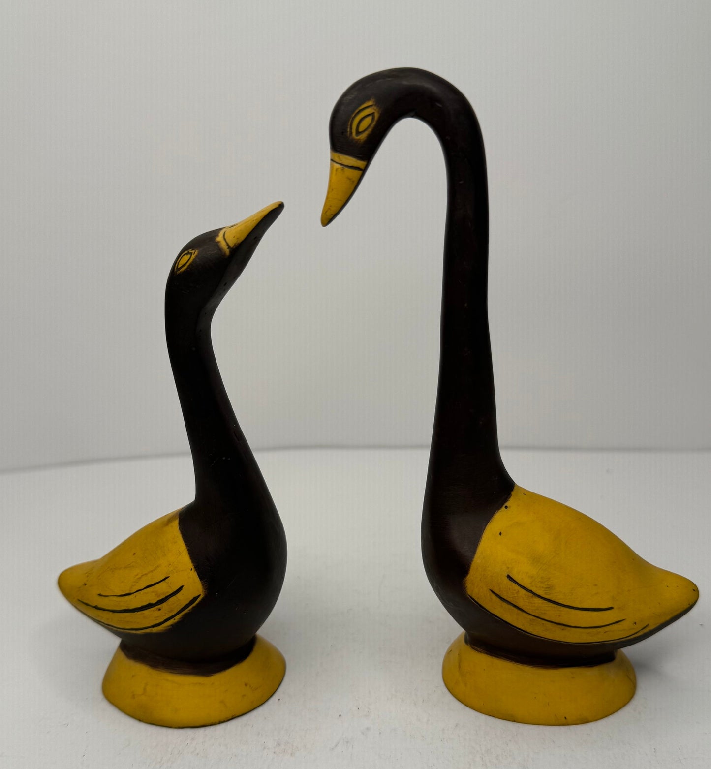 Handmade Ceramic Duck Figurines – Elegant Home Decor