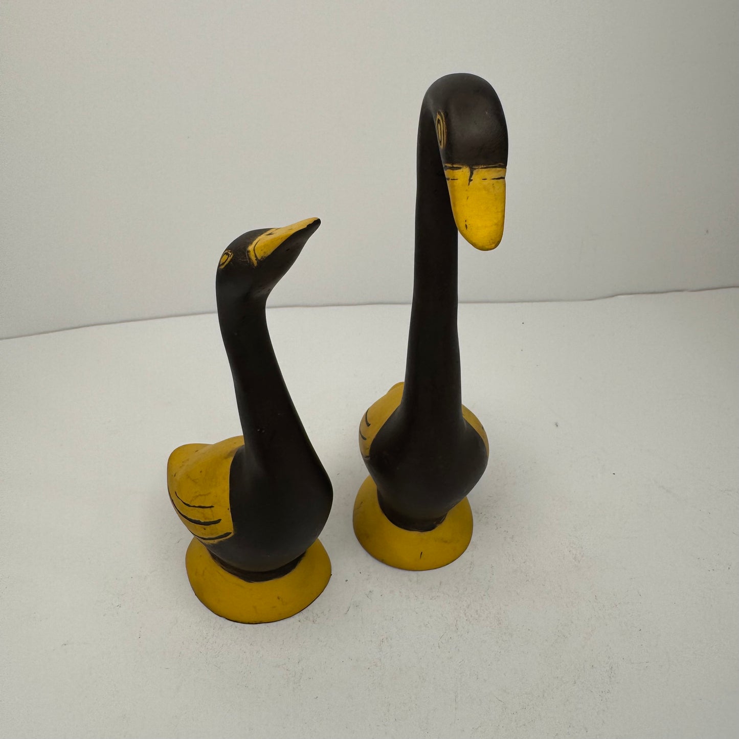Handmade Ceramic Duck Figurines – Elegant Home Decor