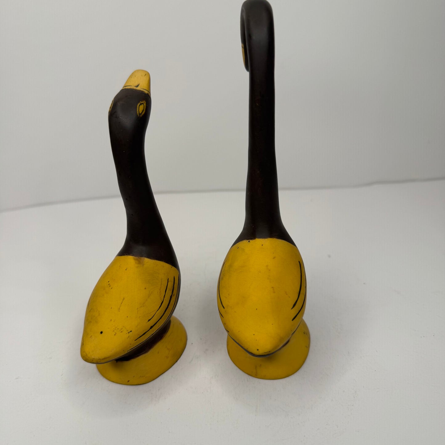 Handmade Ceramic Duck Figurines – Elegant Home Decor