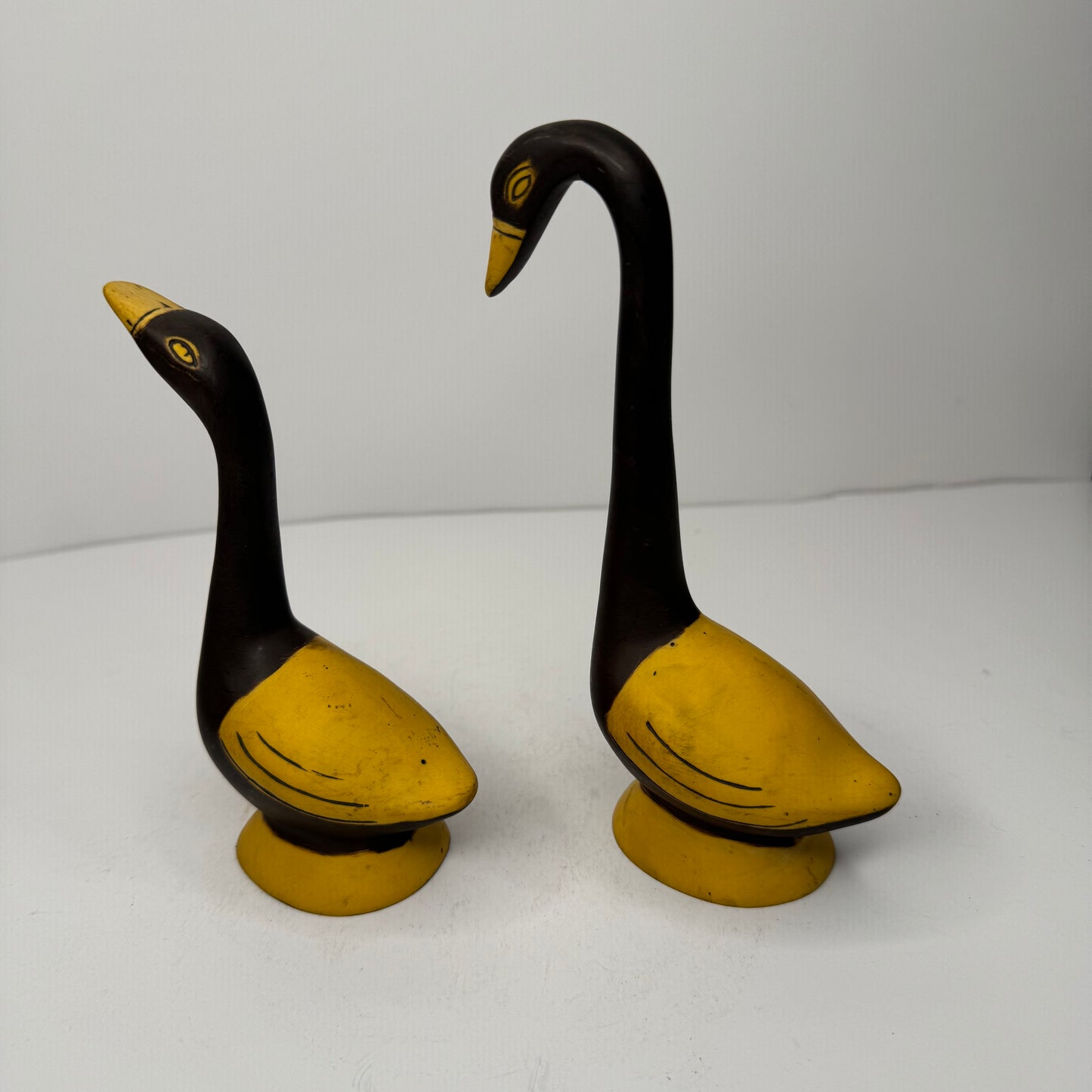 Handmade Ceramic Duck Figurines – Elegant Home Decor