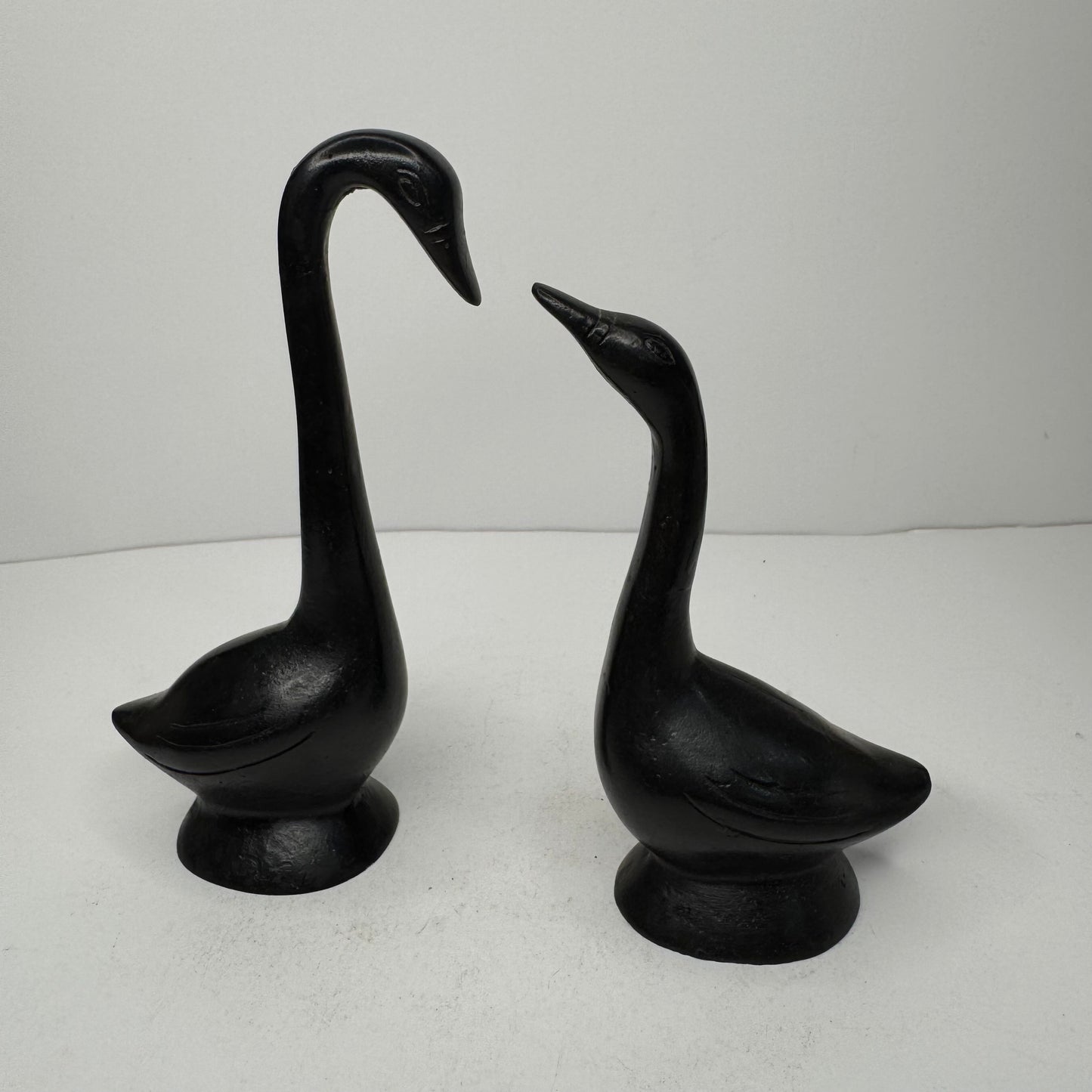 Handmade Ceramic Duck Figurines – Elegant Home Decor