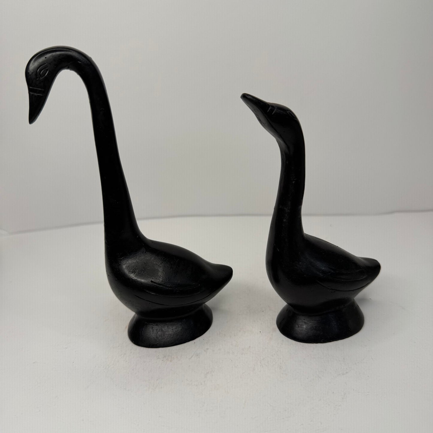 Handmade Ceramic Duck Figurines – Elegant Home Decor