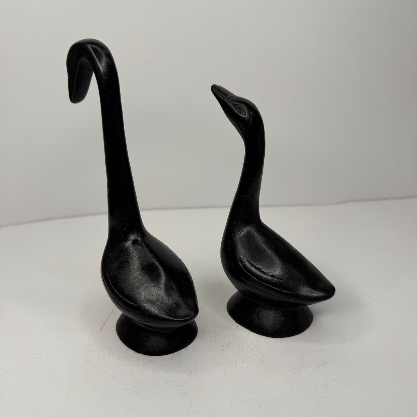 Handmade Ceramic Duck Figurines – Elegant Home Decor