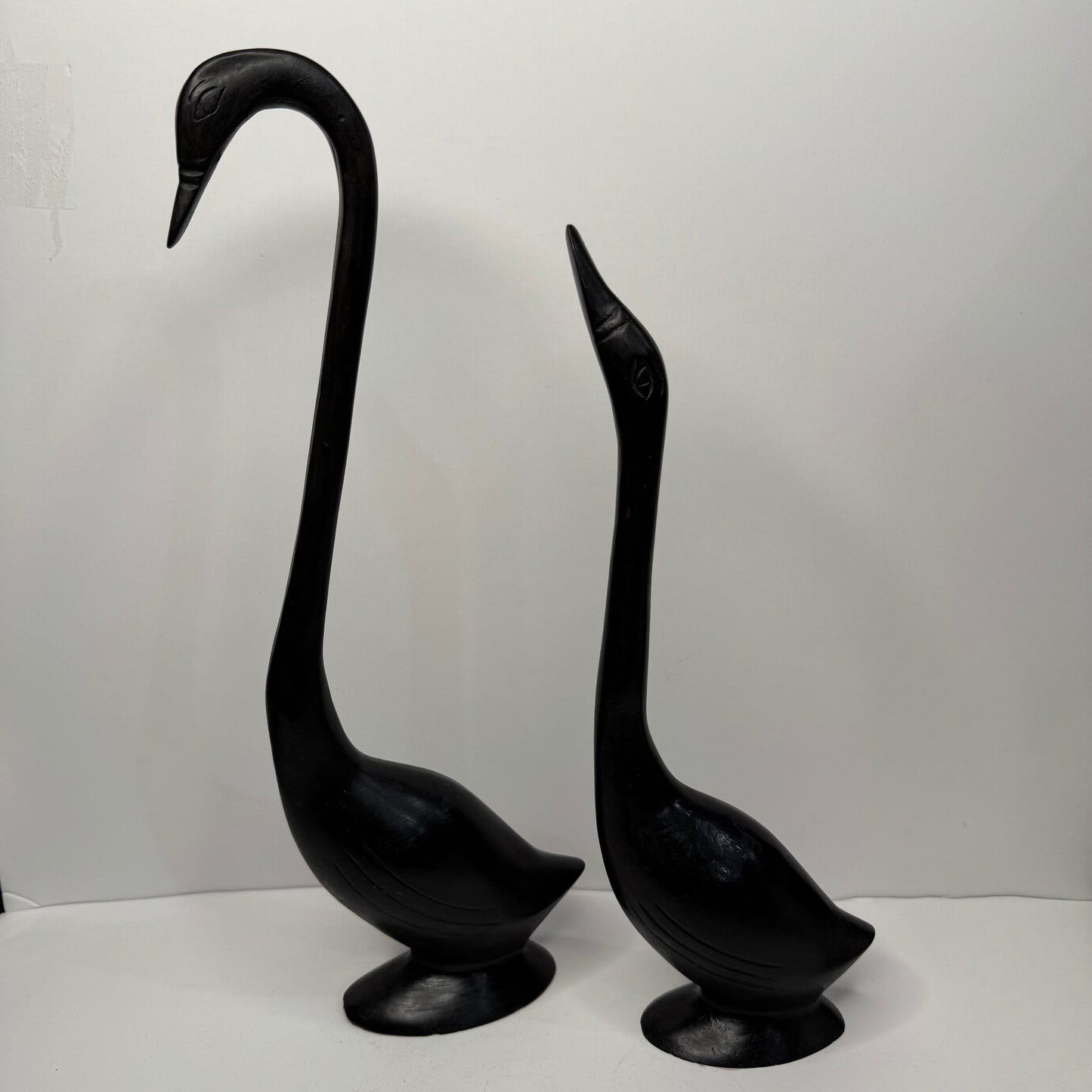 Handmade Ceramic Duck Figurines – Elegant Home Decor