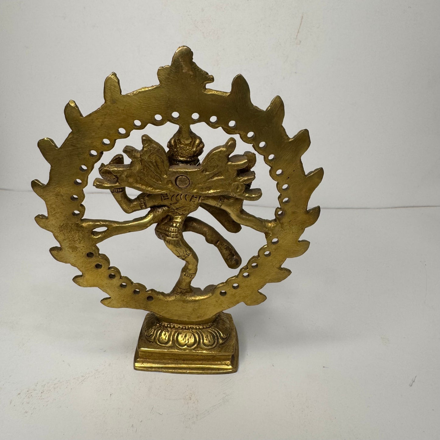 Brass Nataraja Statue – Dancing Shiva Figurine