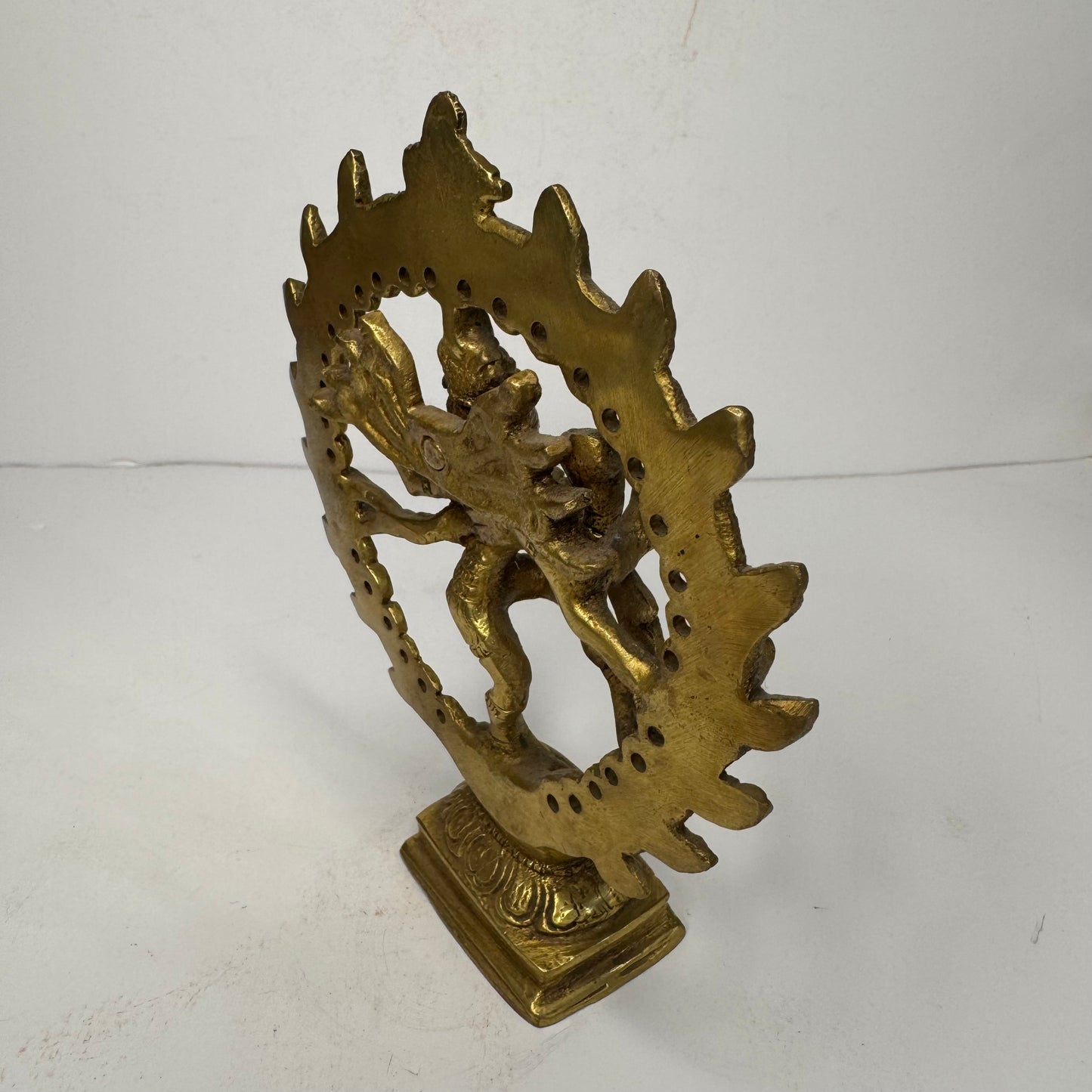 Brass Nataraja Statue – Dancing Shiva Figurine