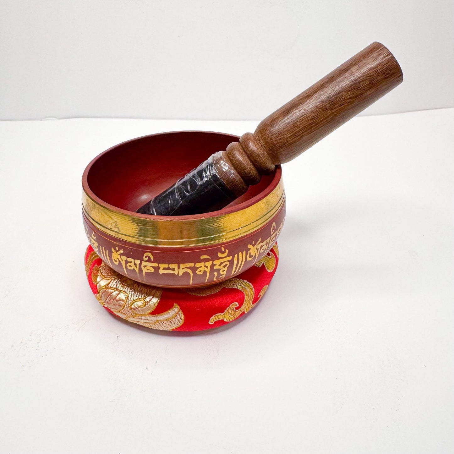 Handmade Singing Bowls with Cushion and Stick - Meditation Sound Bowls from Nepal
