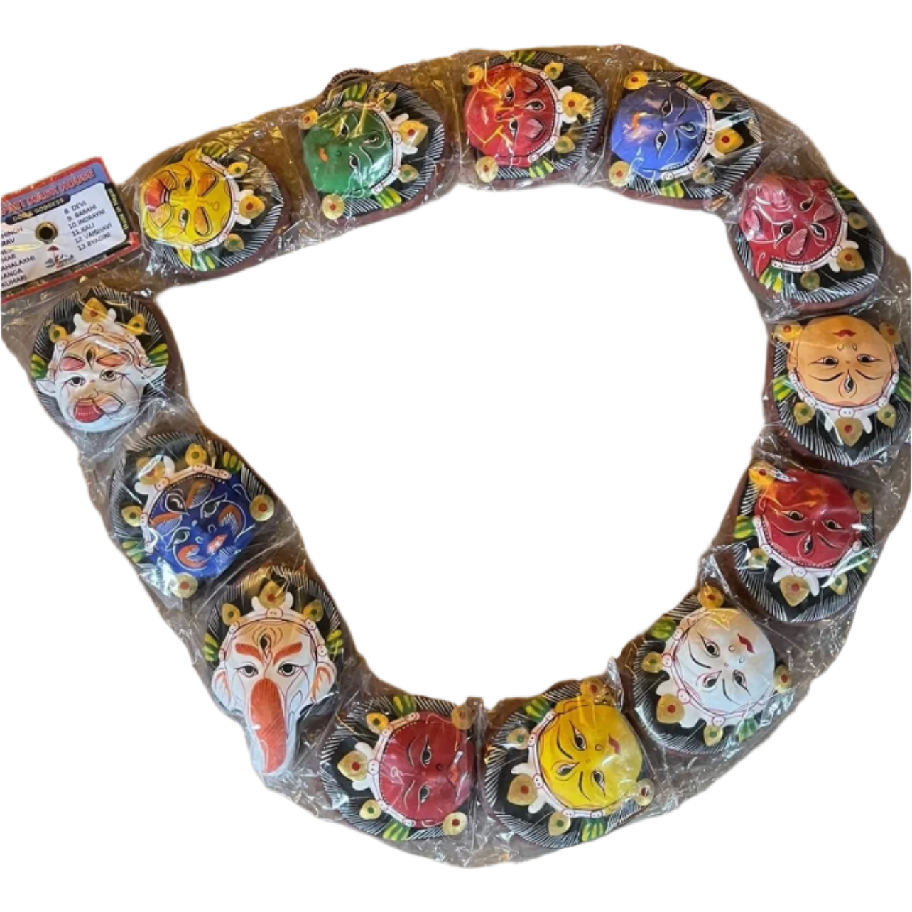 Handmade Paper Masks Set (13)