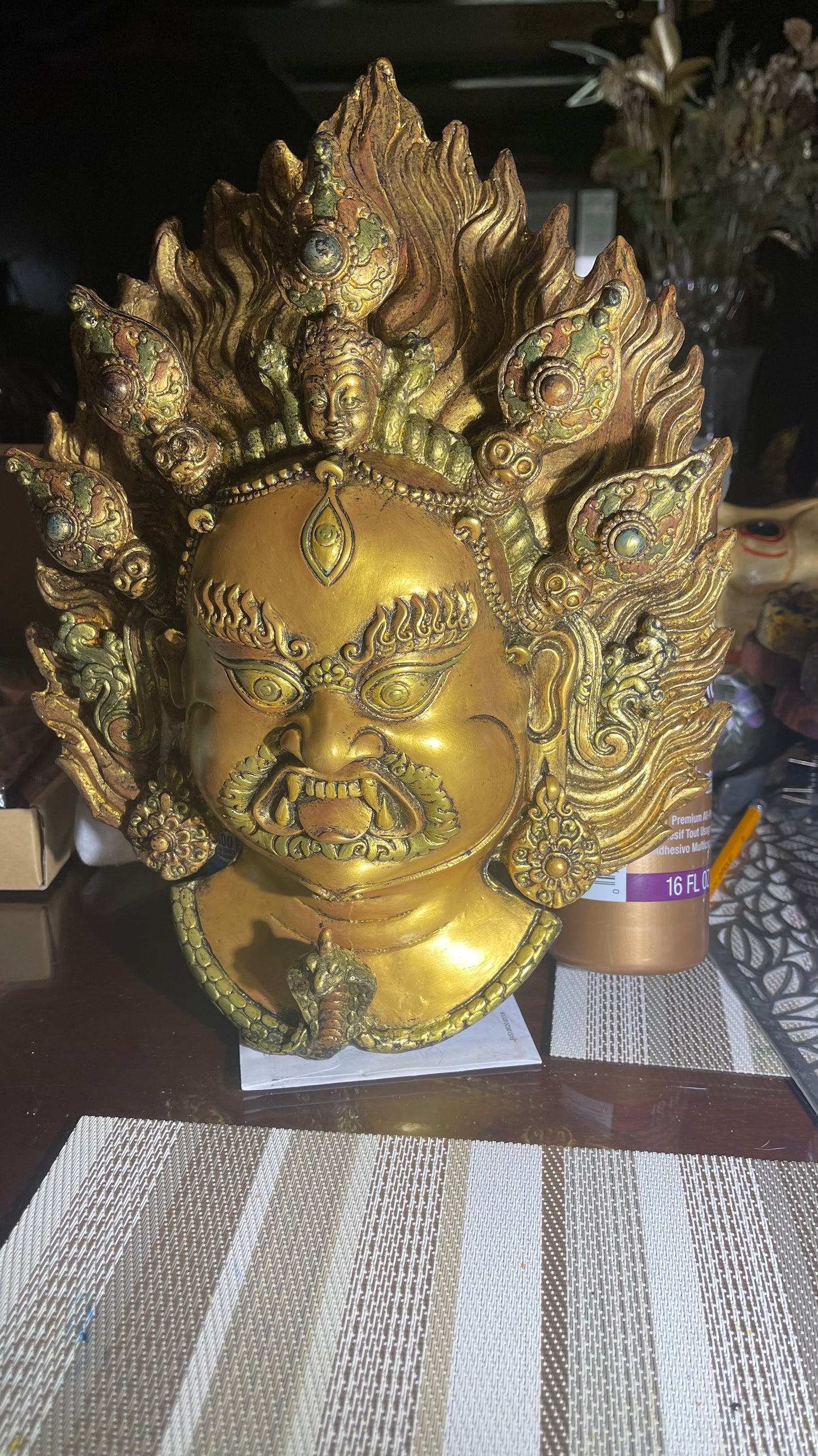 Bhairab mask ( ceramic)