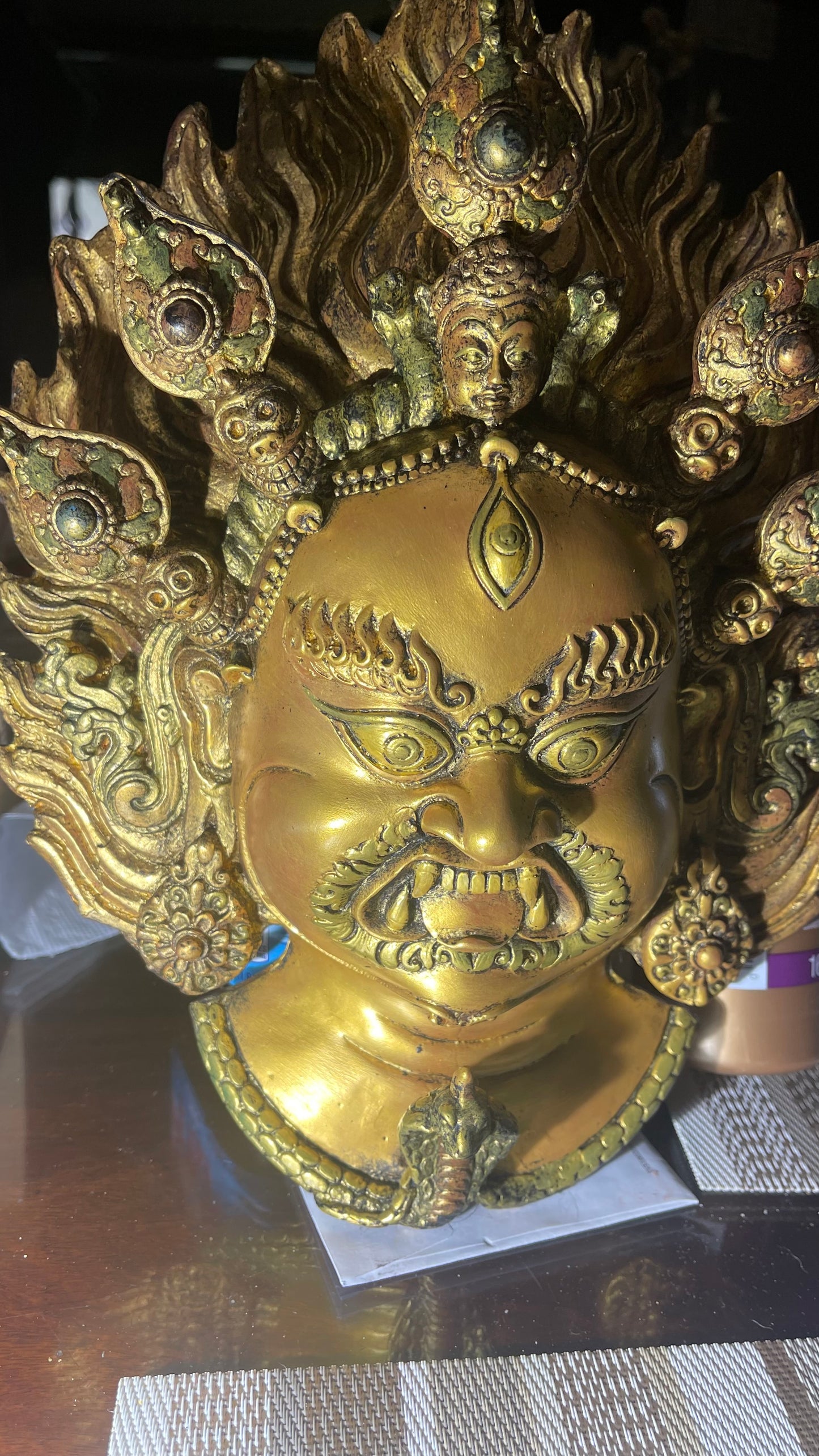 Bhairab mask ( ceramic)