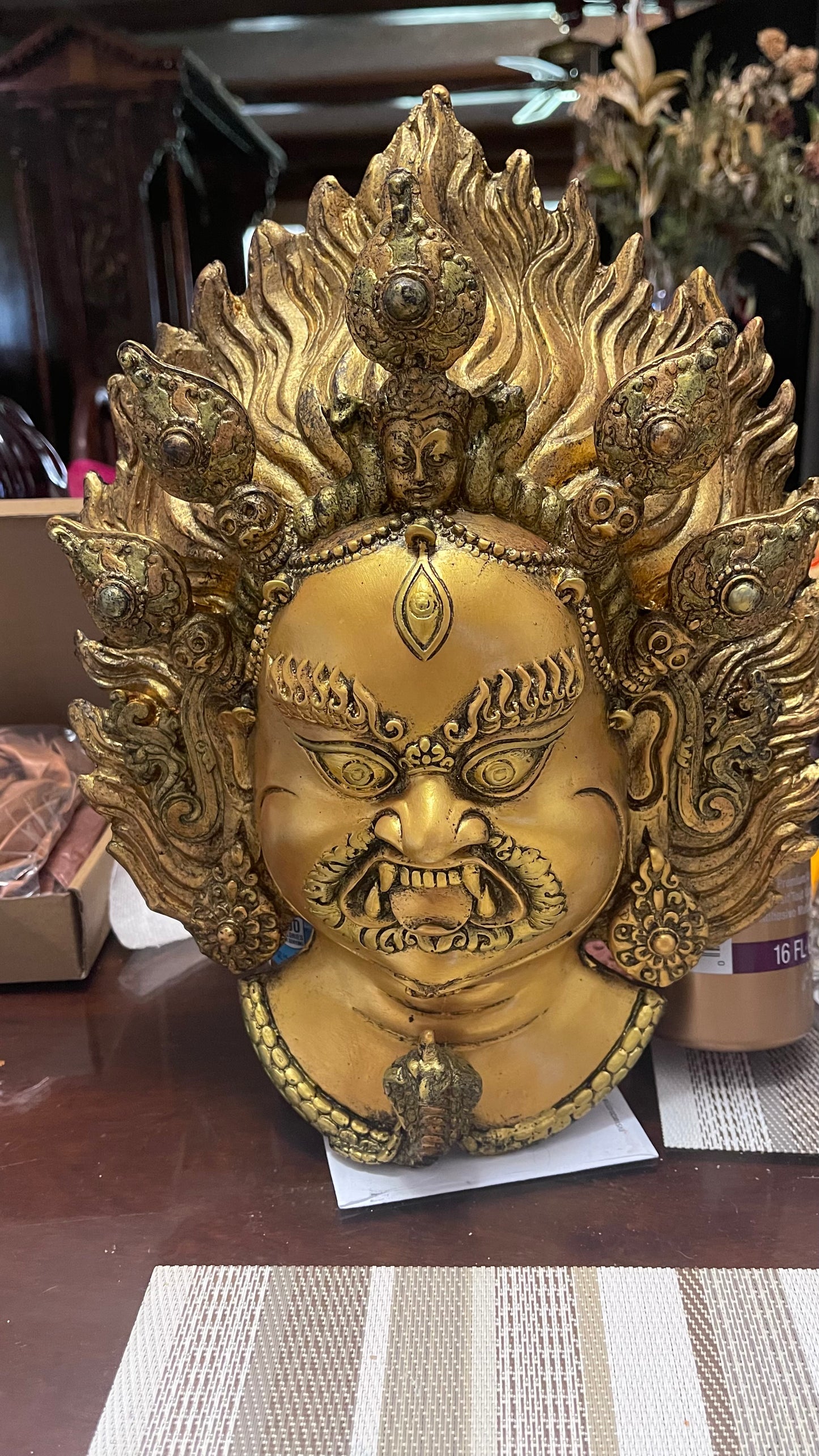 Bhairab mask ( ceramic)