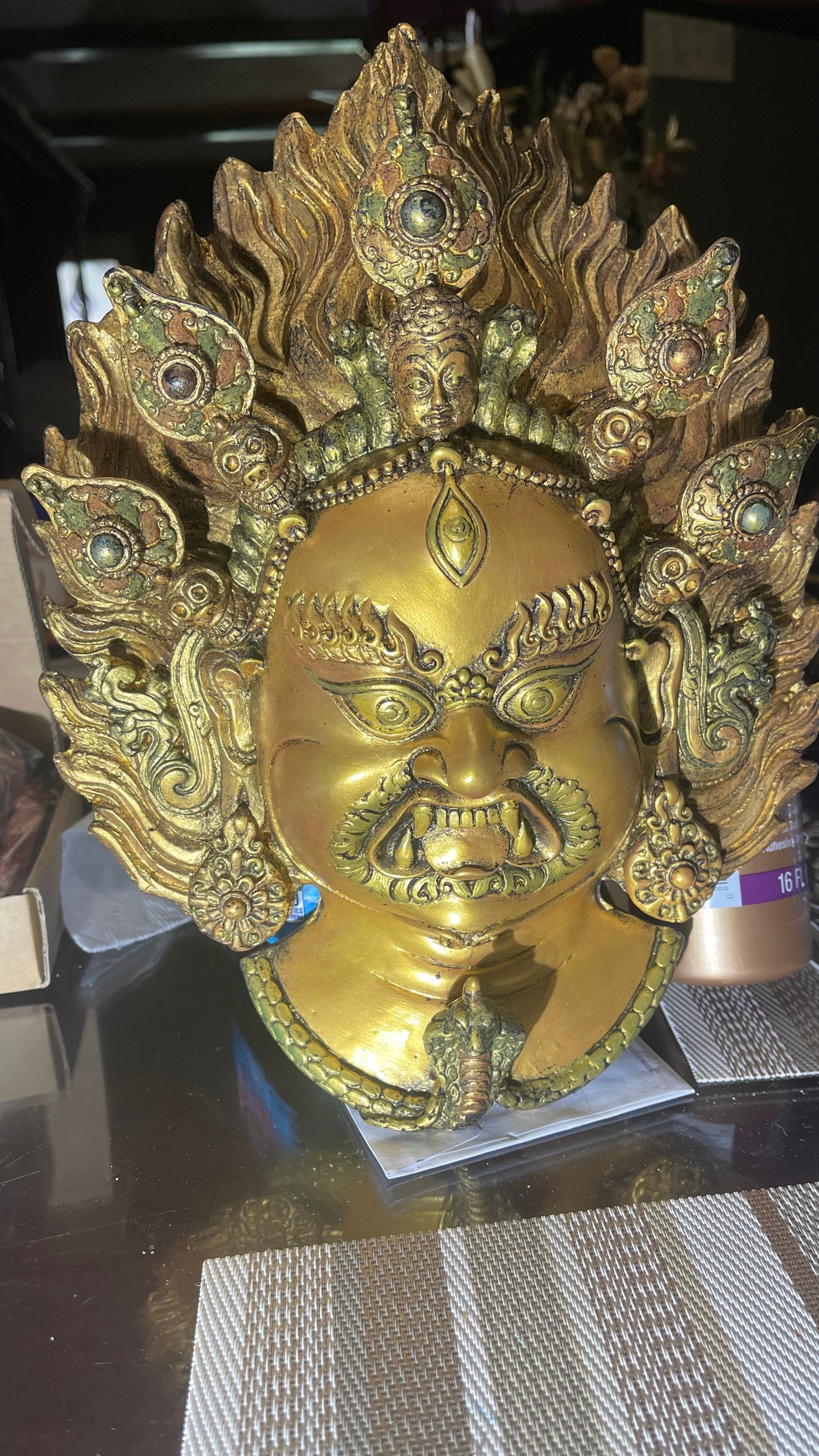 Bhairab mask ( ceramic)