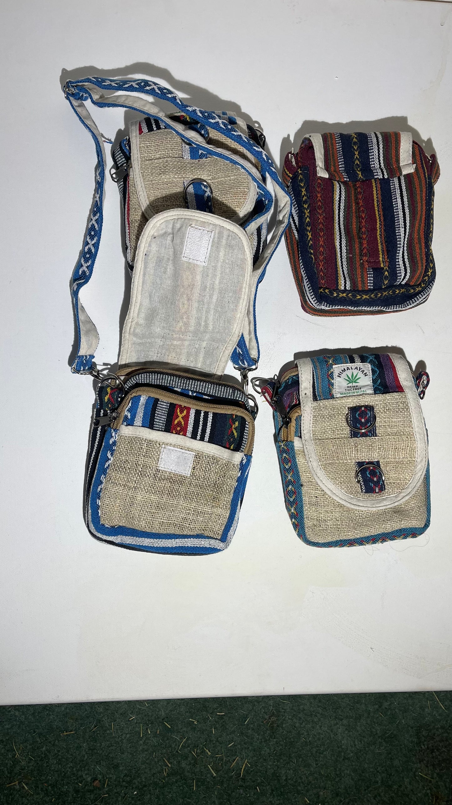 Hemp cross bags