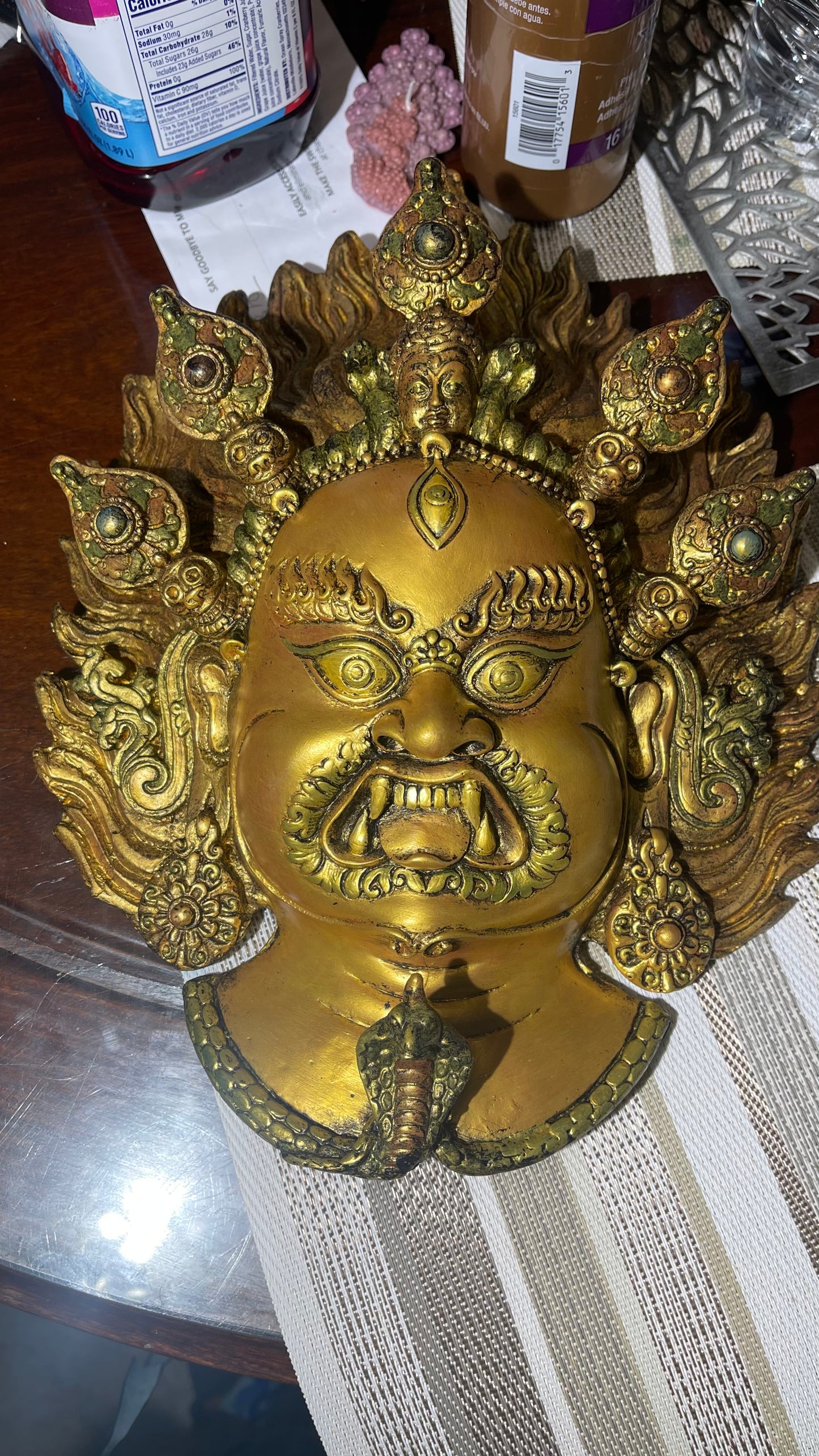 Bhairab mask ( ceramic)