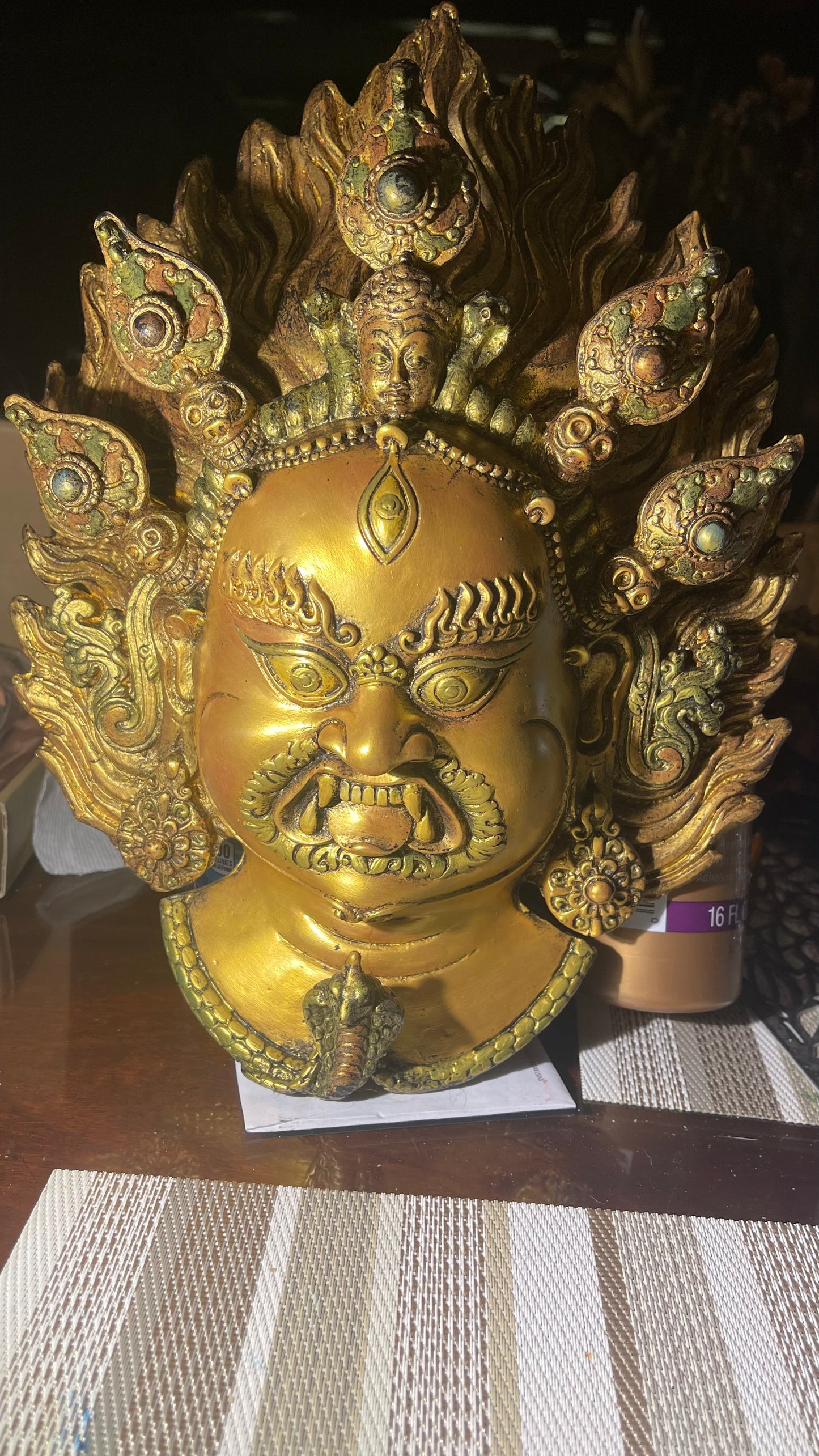 Bhairab mask ( ceramic)