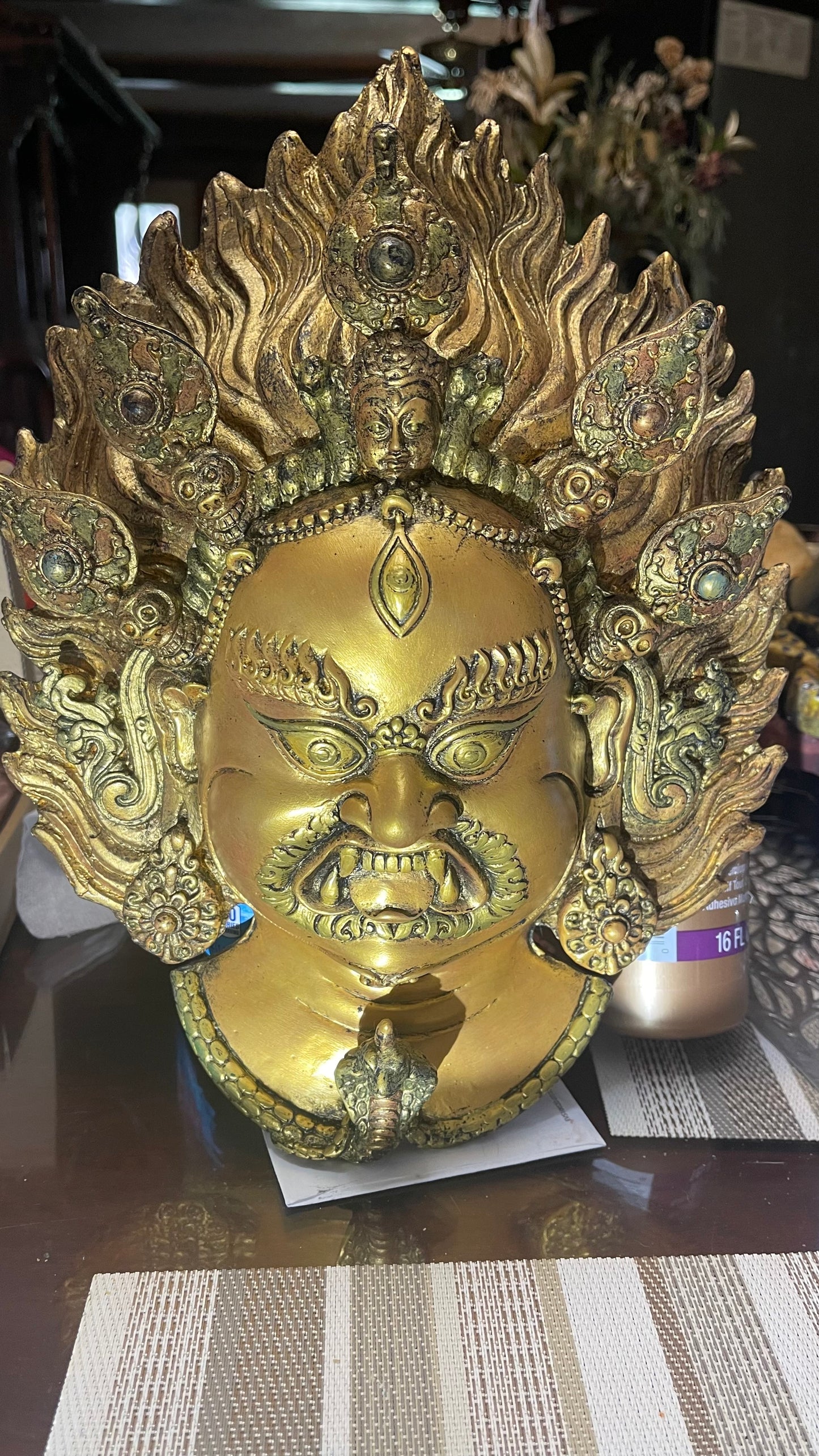 Bhairab mask ( ceramic)