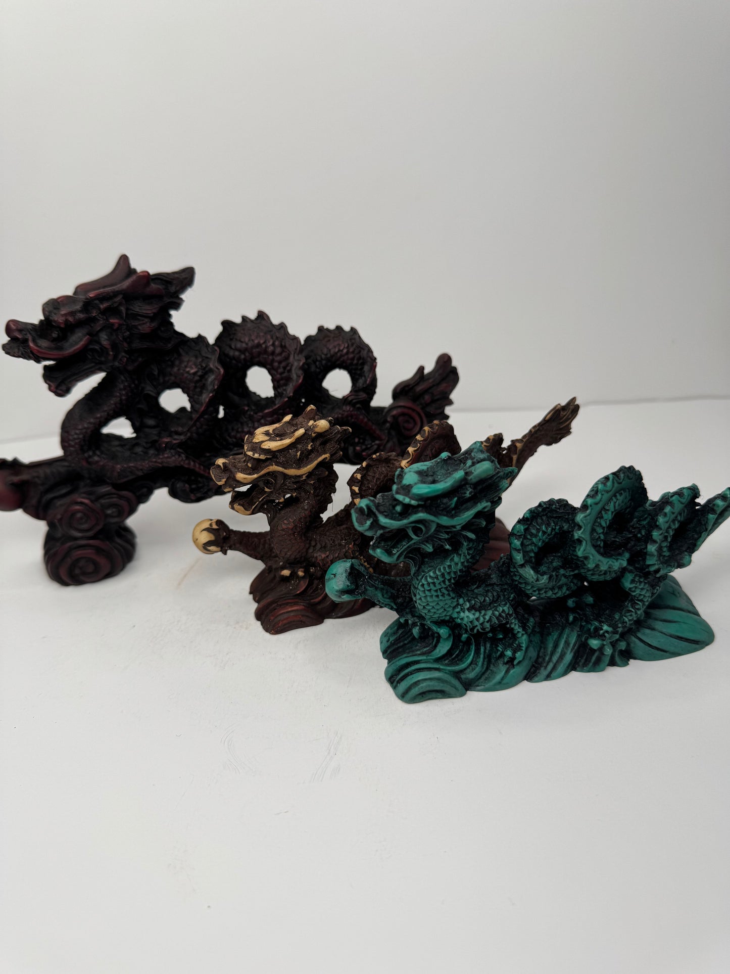 andmade Ceramic Dragon Statues – Majestic Home Decor