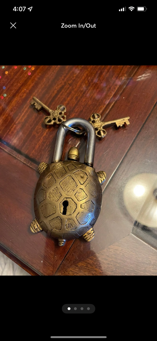 Brass padlocks