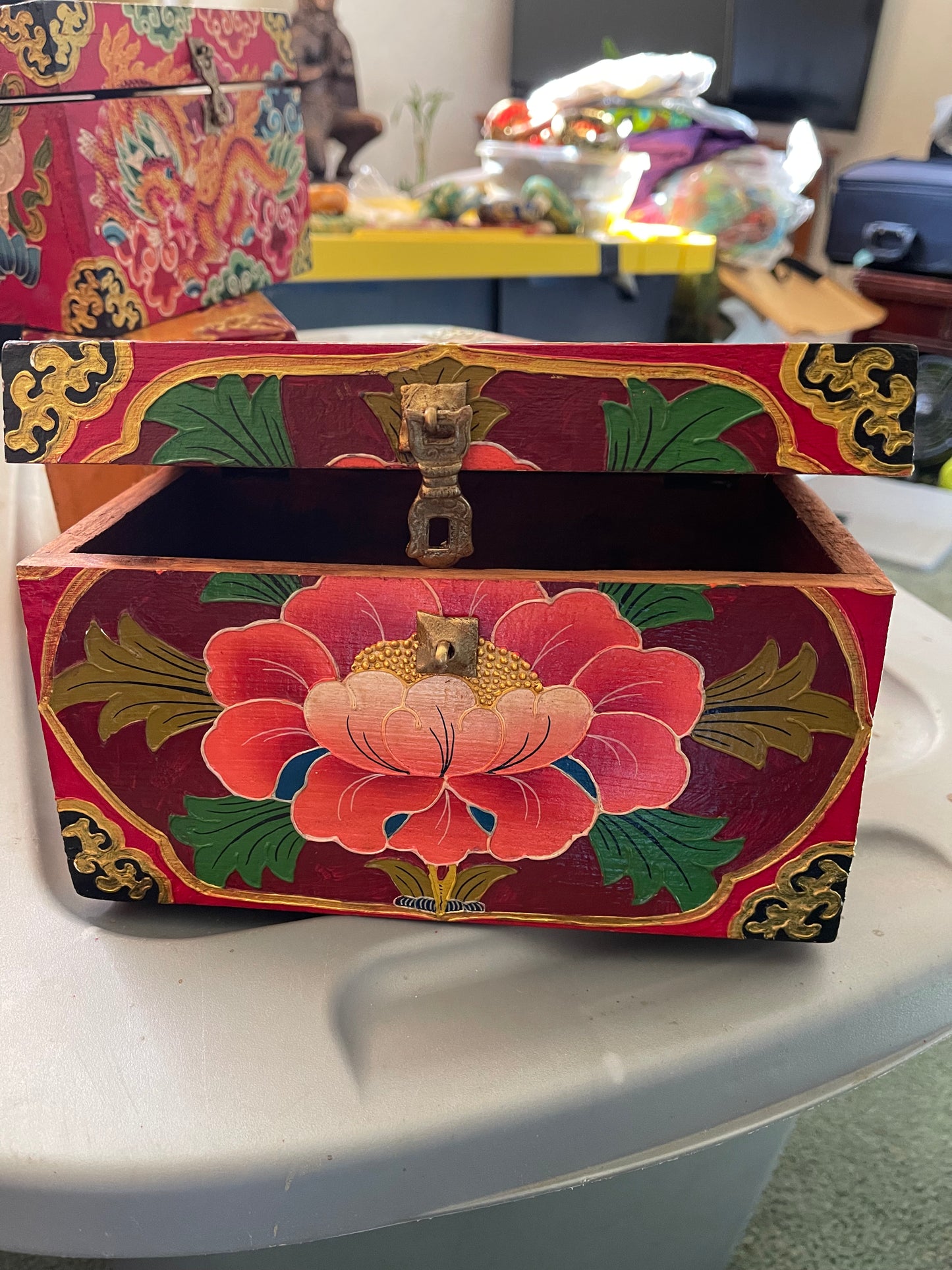 Wood jewelry boxes